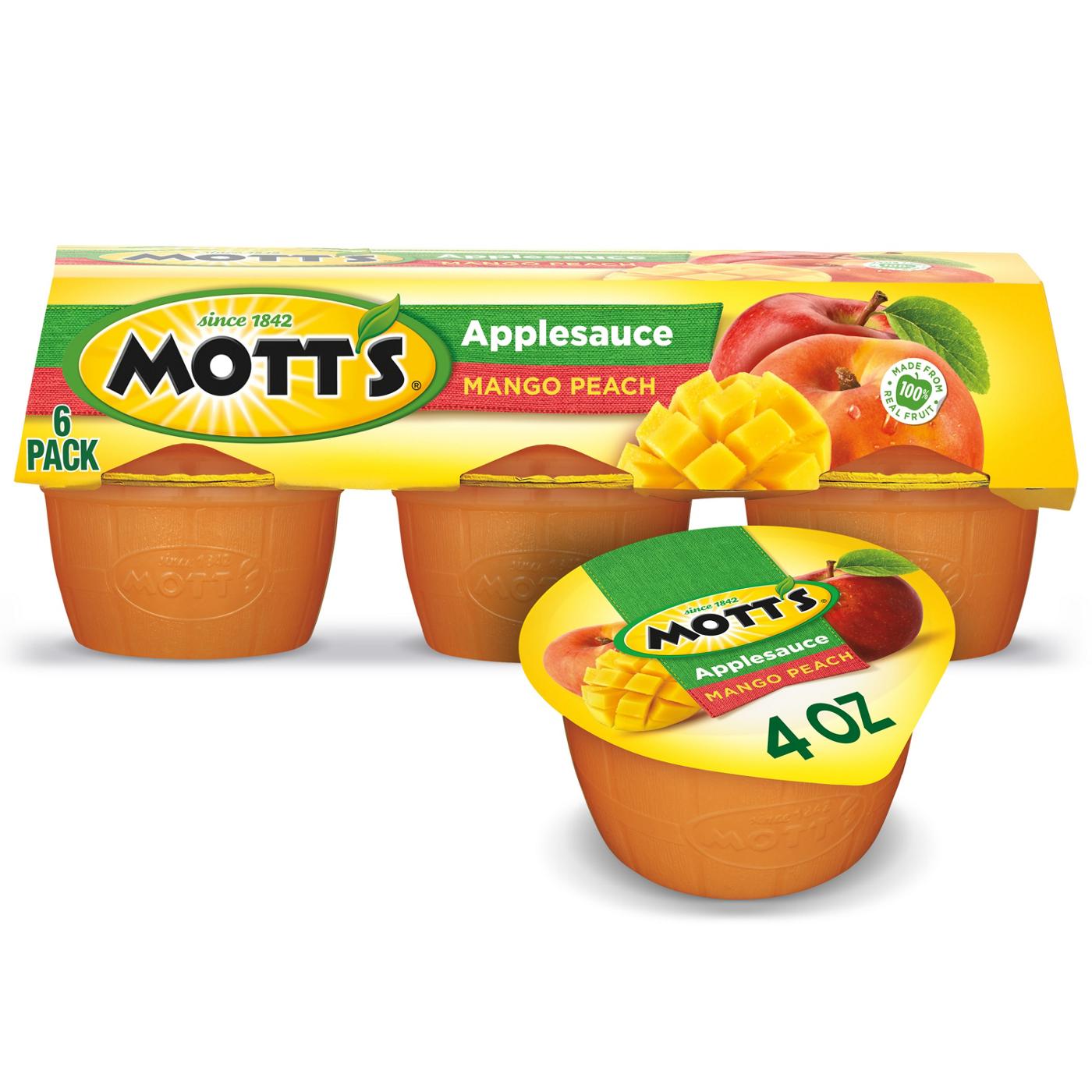 Mott's Mango Peach Apple Sauce; image 6 of 6