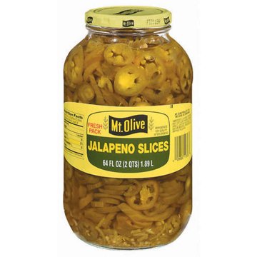 Mt. Olive Jalapeno Slices, 64 oz