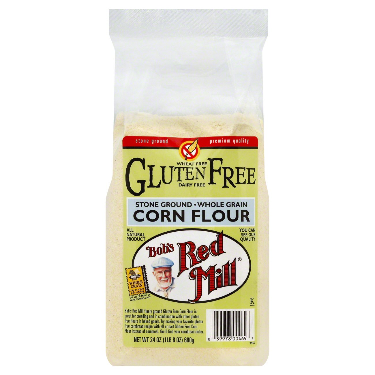 Bob's Red Mill Gluten Free Stone Ground Whole Grain Corn Flour Shop