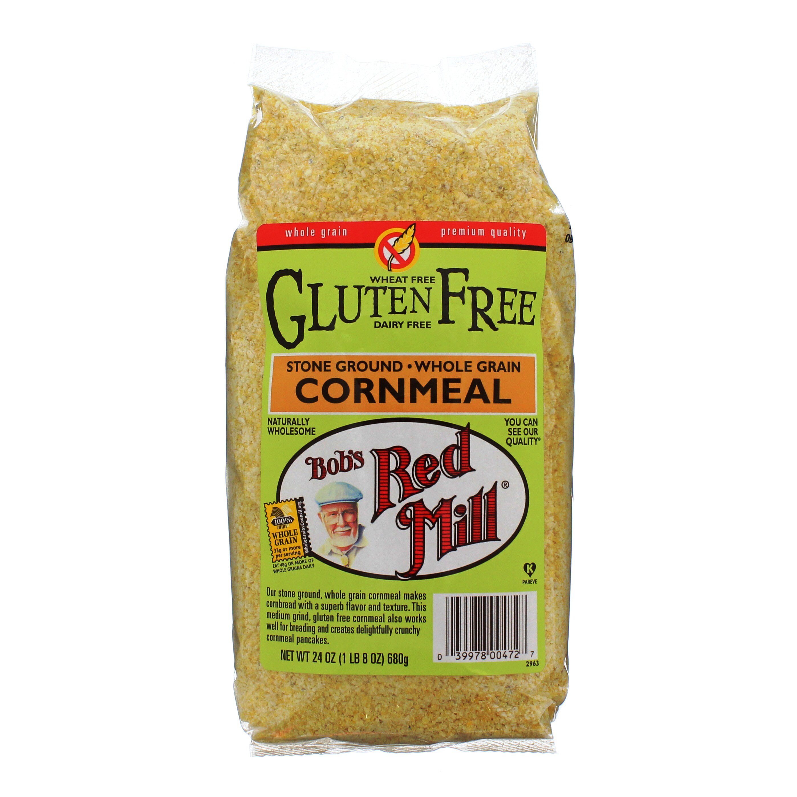 Bob's Red Mill Gluten Free Stone Ground Whole Grain Cornmeal Shop