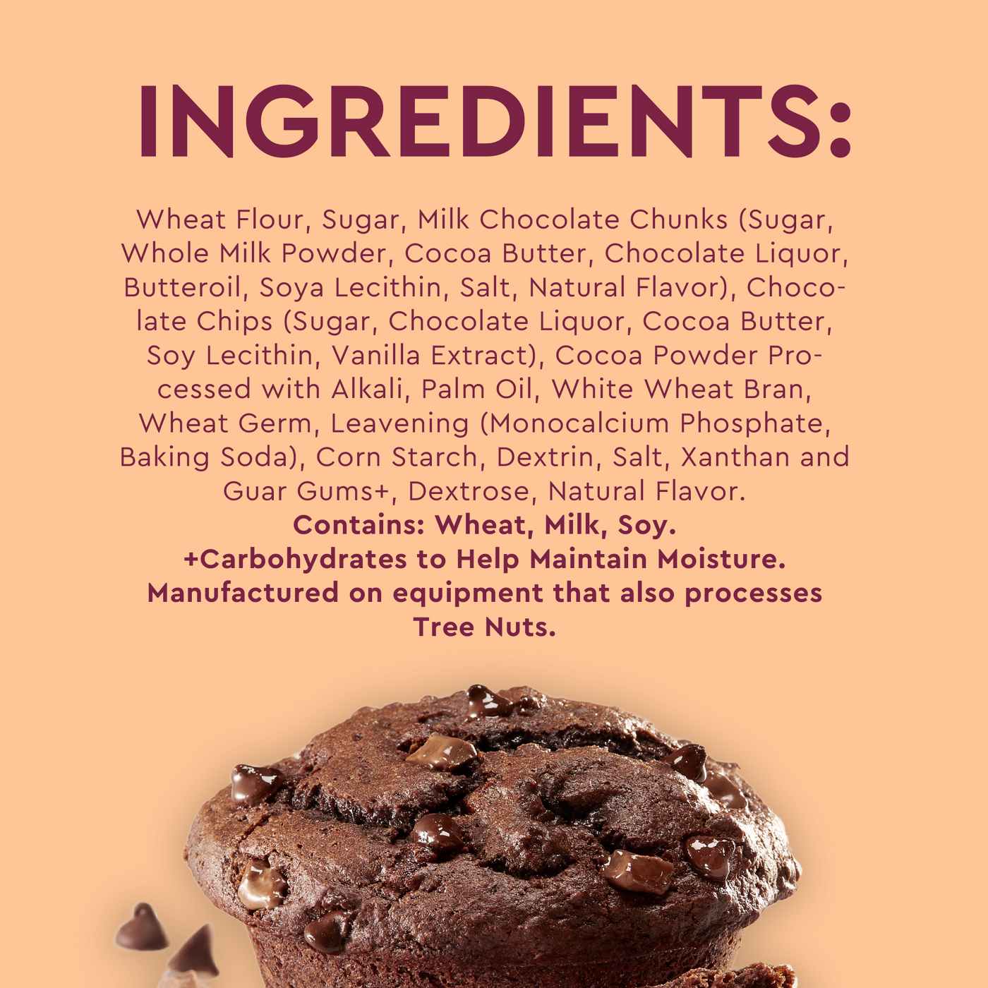 Duncan Hines Simple Mornings Triple Chocolate Chunk Premium Muffin Mix; image 3 of 7