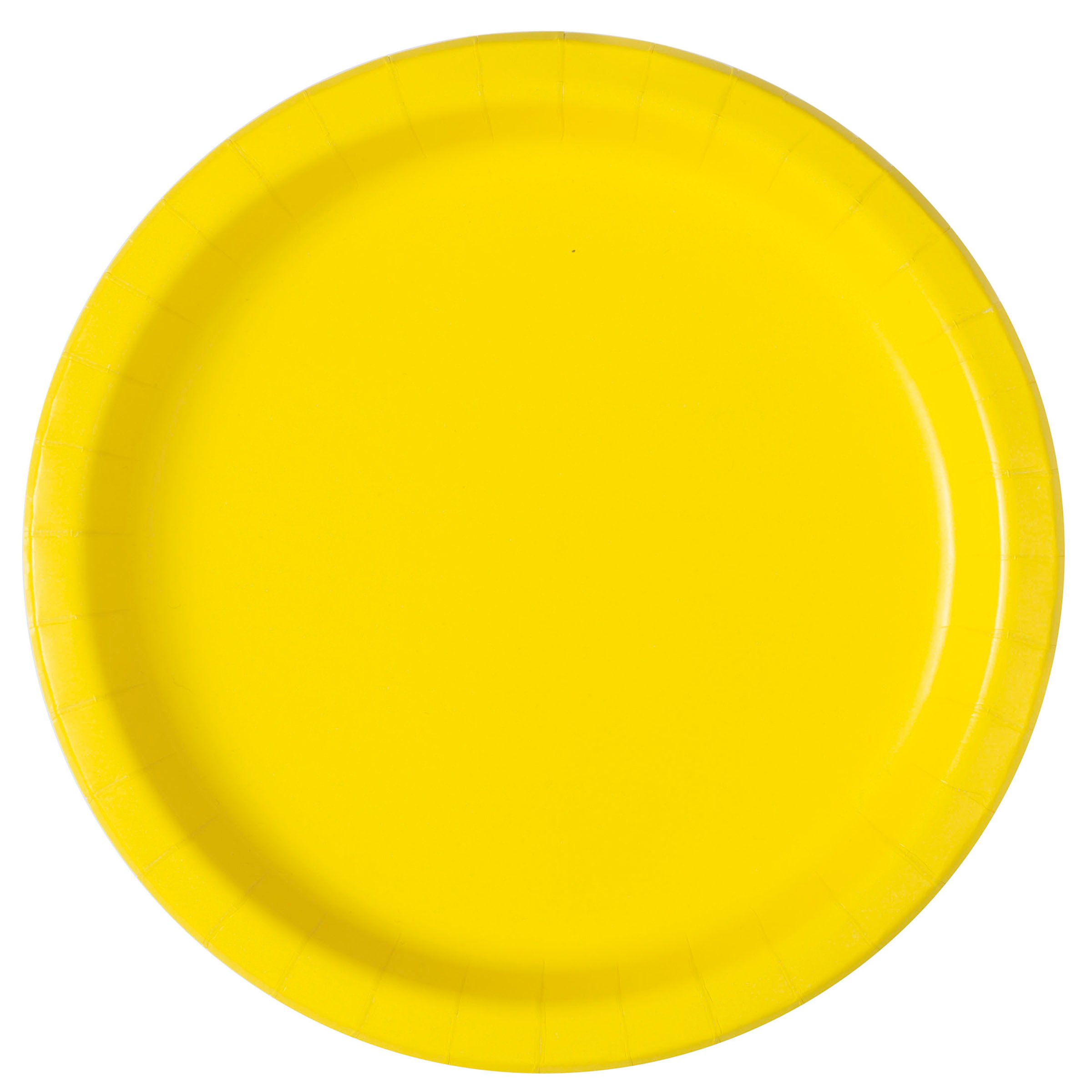 Unique Sun Yellow Plate, 7 inch Shop Plates & Bowls at HEB