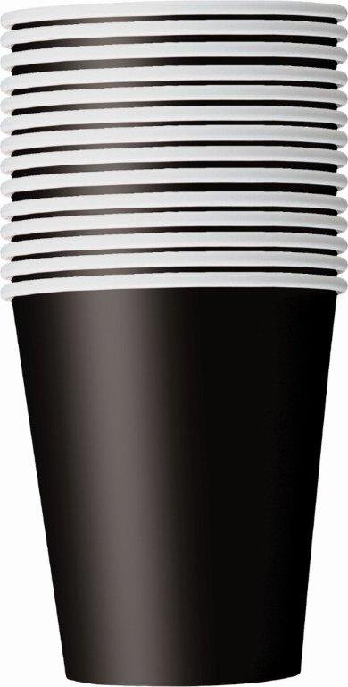 unique Party Paper Cups - Midnight Black, 14 Ct - Shop Drinkware at H-E-B