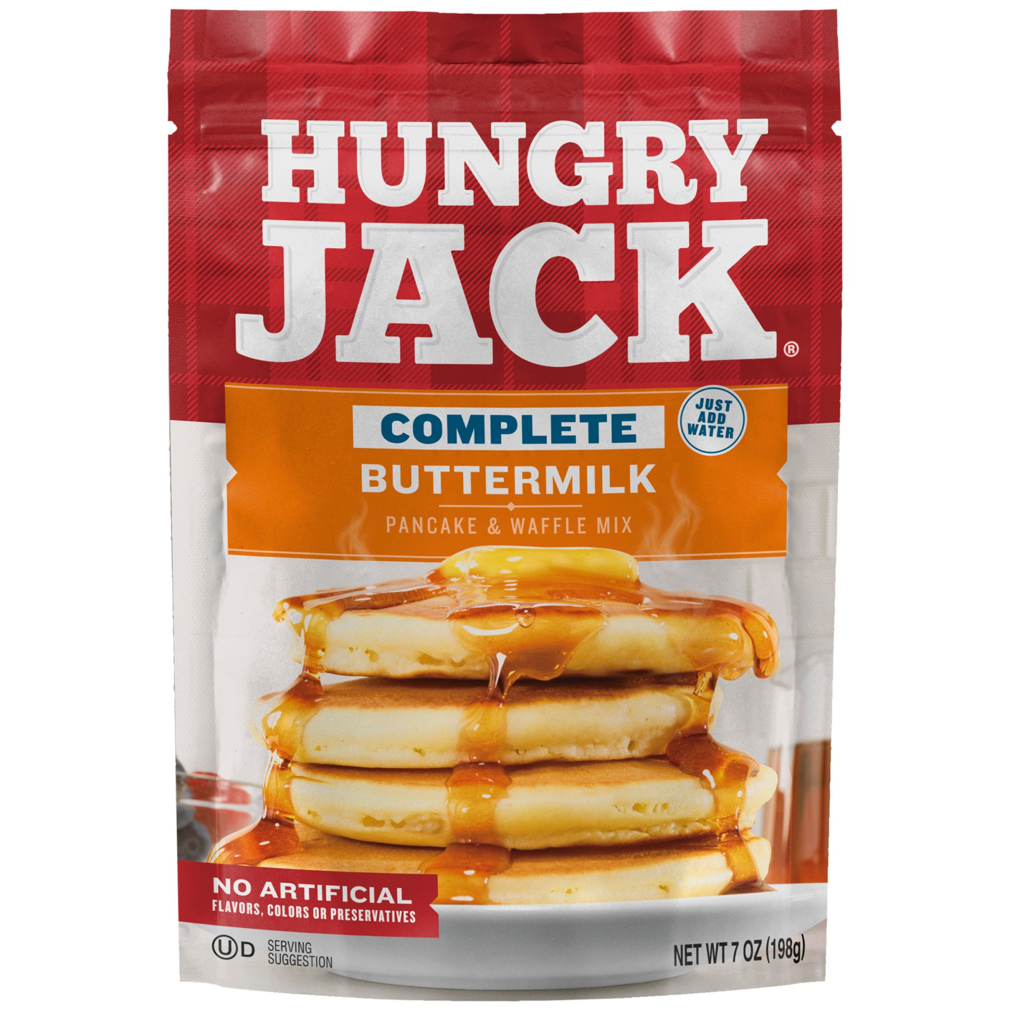 Hungry Jack Easy Pack Buttermilk Pancake Mix Shop Pancake Mixes at HEB