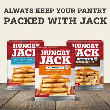 Hungry Jack Complete Buttermilk Pancake & Waffle Mix, 7 oz