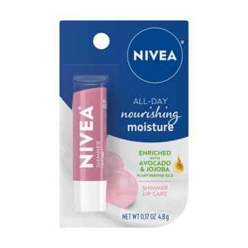NIVEA Shimmer Lip Care Carded Pack, 0.17 oz