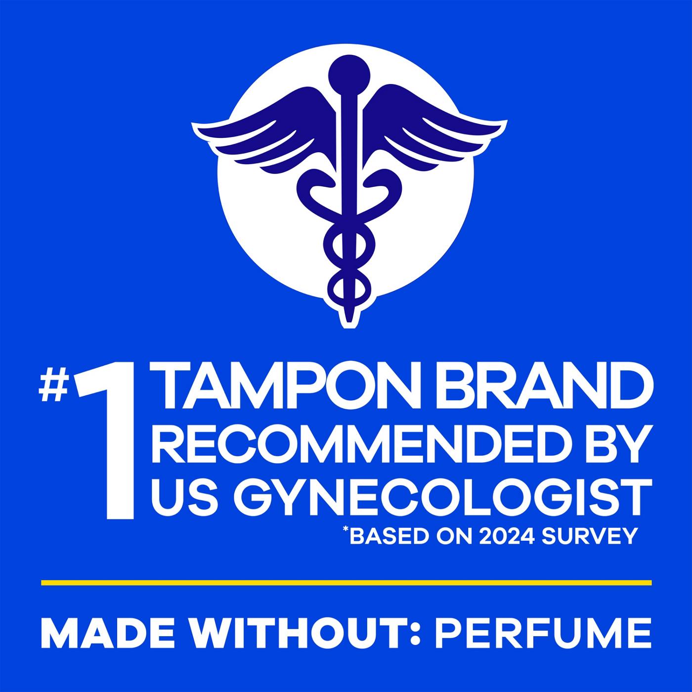 Tampax Pearl Tampons Regular Unscented; image 8 of 10