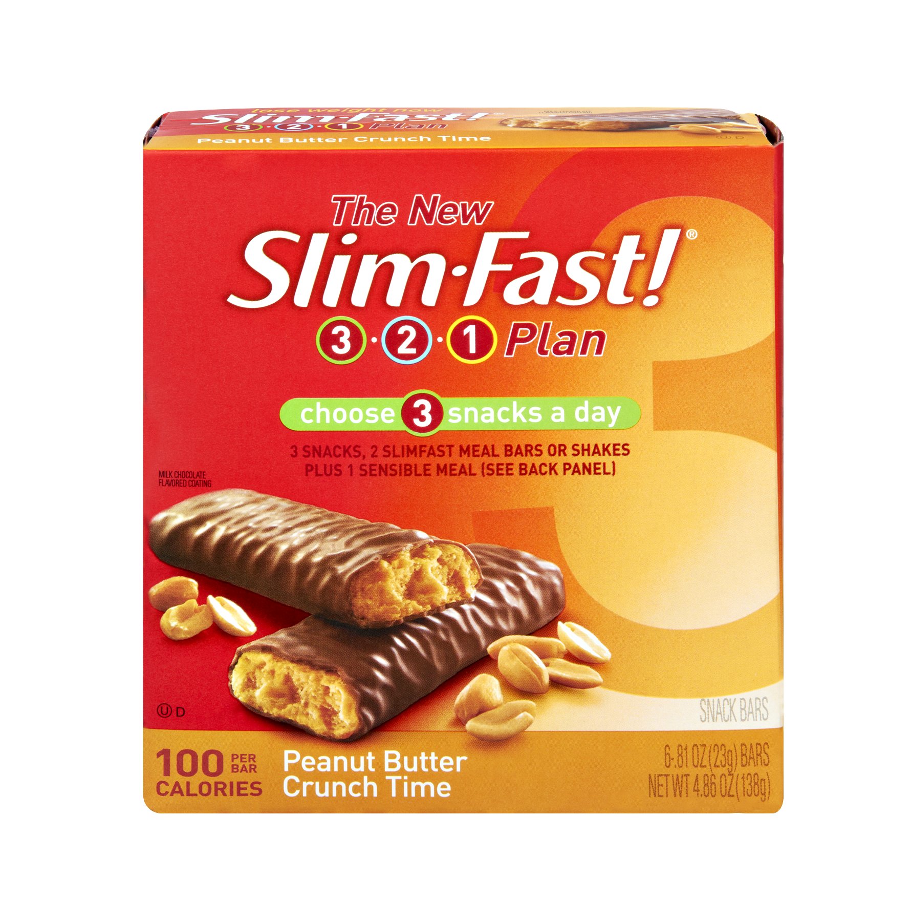 slim-fast-peanut-butter-crunch-time-snack-bars-shop-diet-fitness-at-h-e-b