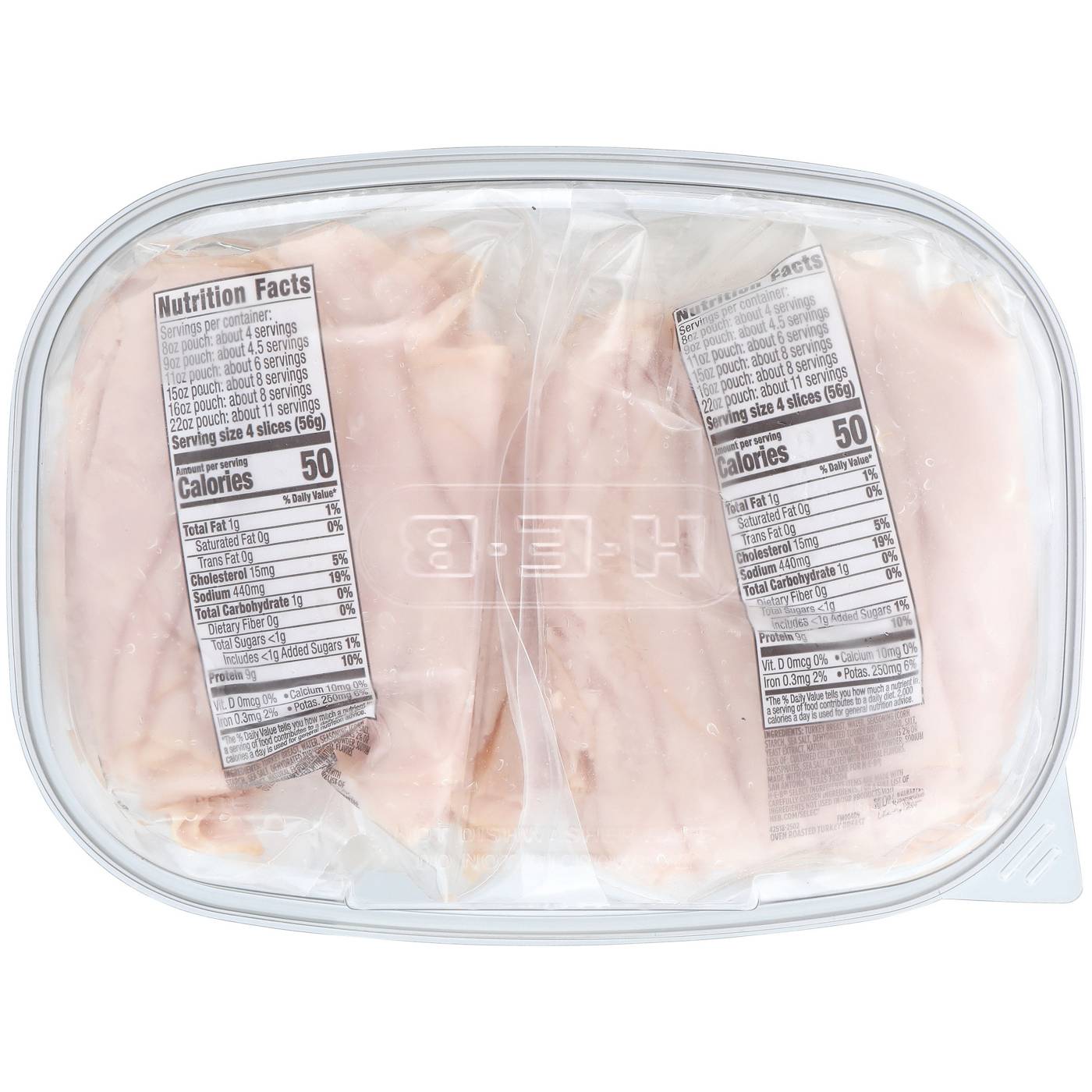 H-E-B Oven-Roasted Turkey Breast Lunch Meat - Family Pack; image 2 of 2