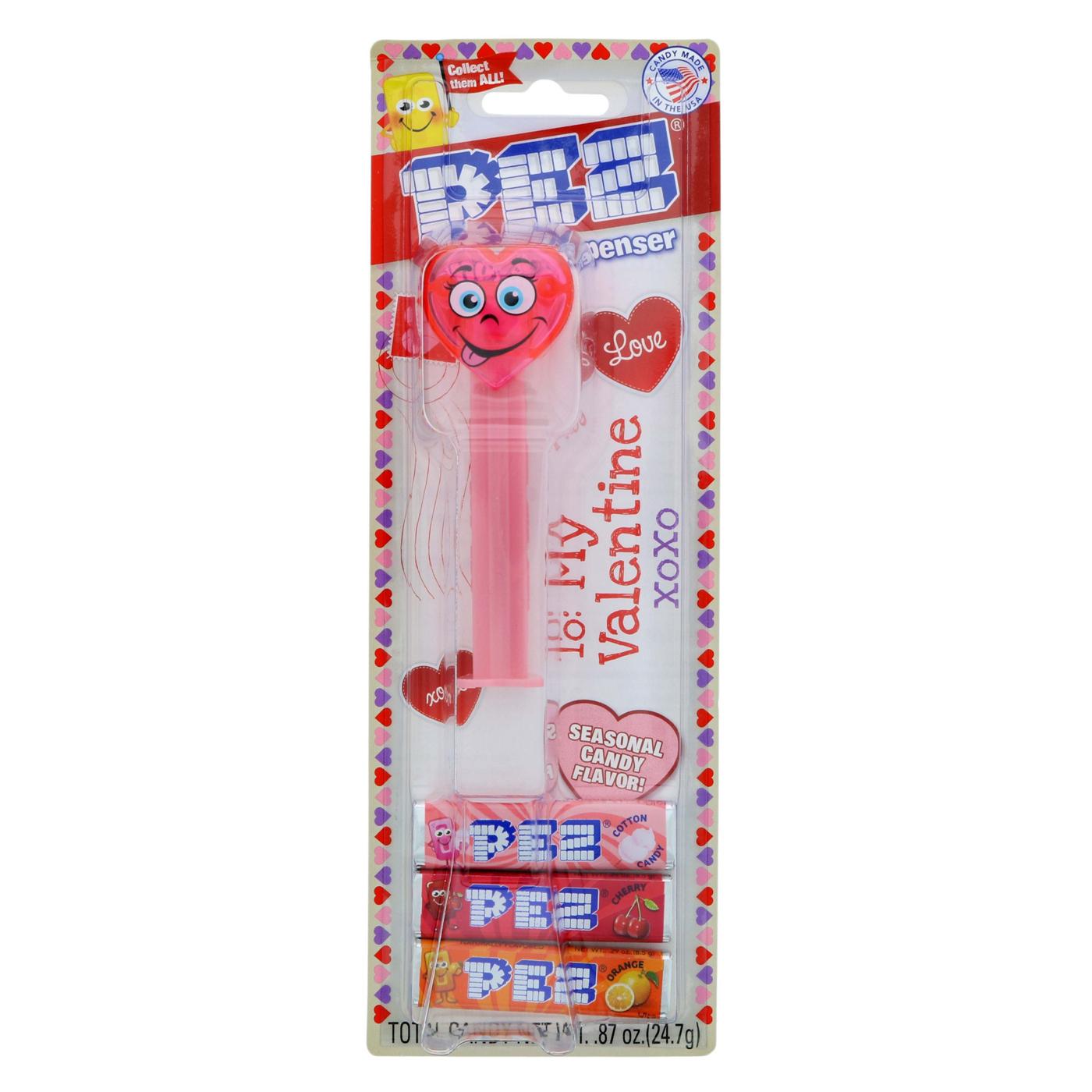 Pez Valentine Collection Candy with Dispenser - Assorted; image 7 of 8