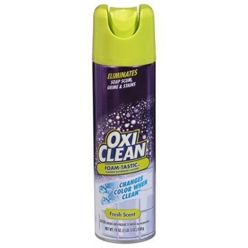 OxiClean Foam-Tastic Fresh Scent Foaming Bathroom Cleaner, 19 oz