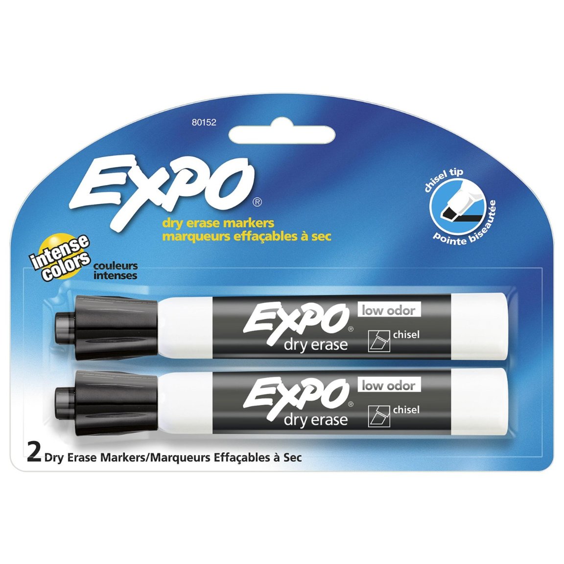Expo Black Chisel Tip Dry Erase Markers Shop Highlighters & DryErase