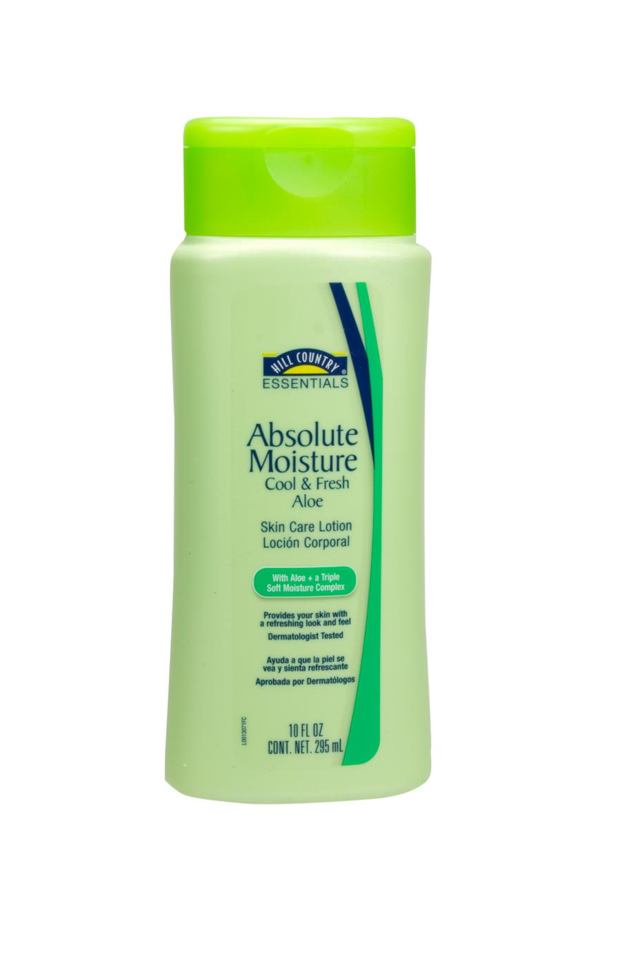 Hill Country Essentials Aloe Cool And Fresh Skin Care Lotion - Shop Body  lotion at H-E-B