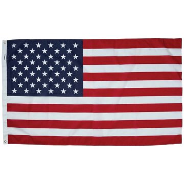 Seasonal Designs PolyCotton American Replacement Flag, 3' x 5'