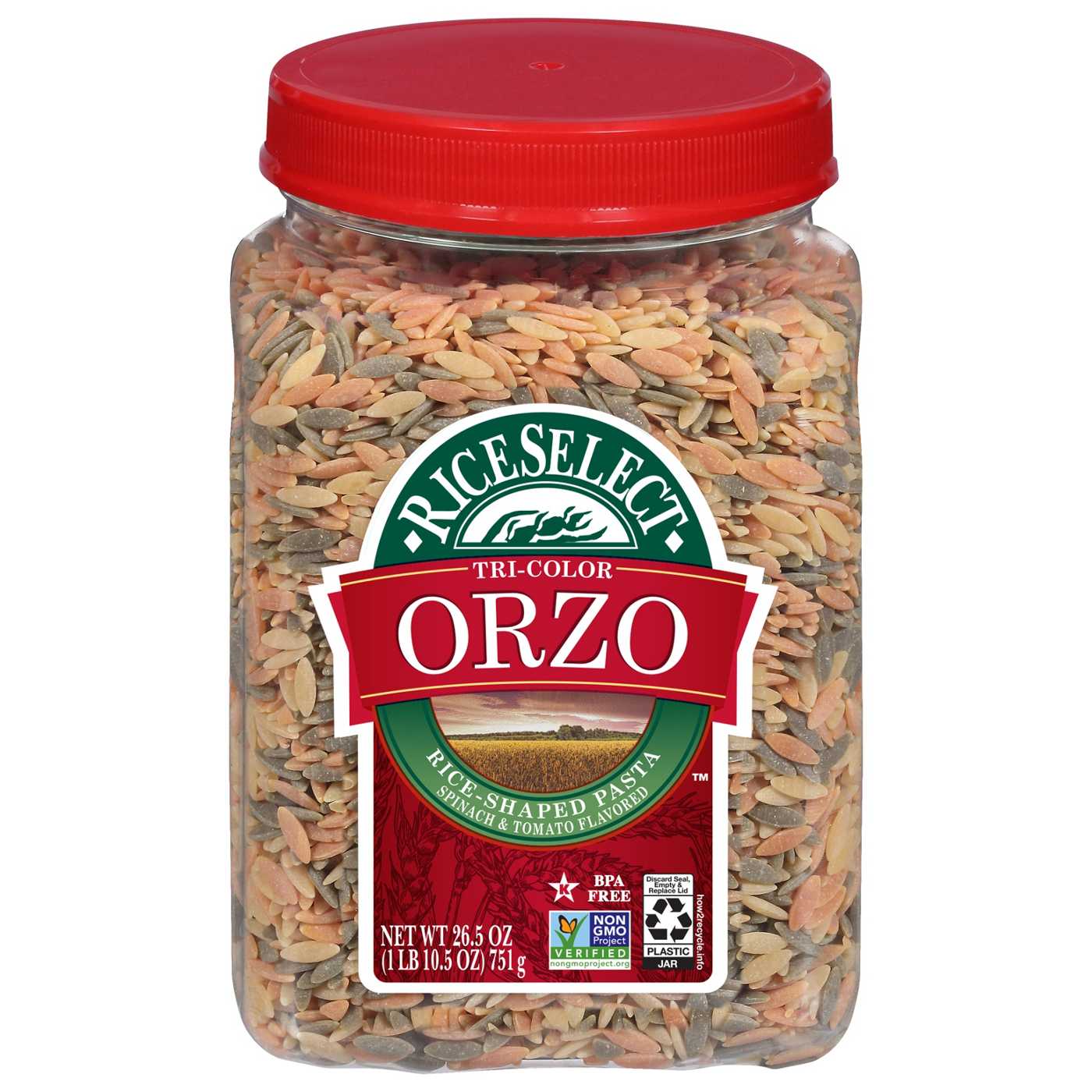 RiceSelect TriColor Orzo Shop Pasta at HEB