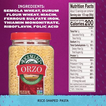 RiceSelect Original Orzo, 26.5 oz