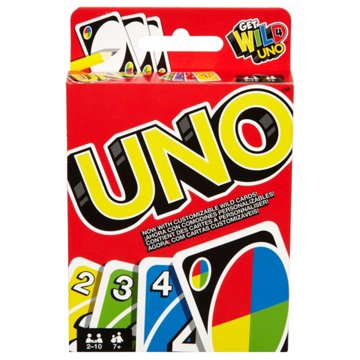 UNO Classic Card Game with Customizable Wild Cards