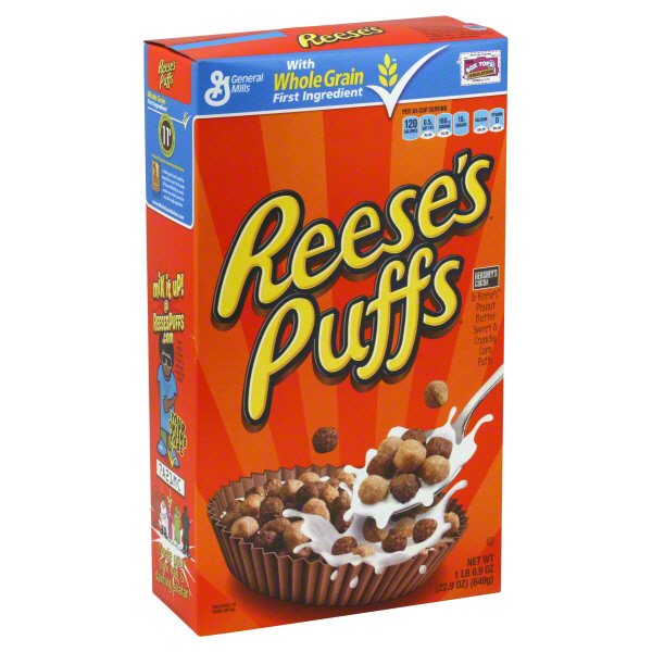 Reese's Puffs Peanut Butter Corn Puffs Cereal - Shop Cereal at H-E-B