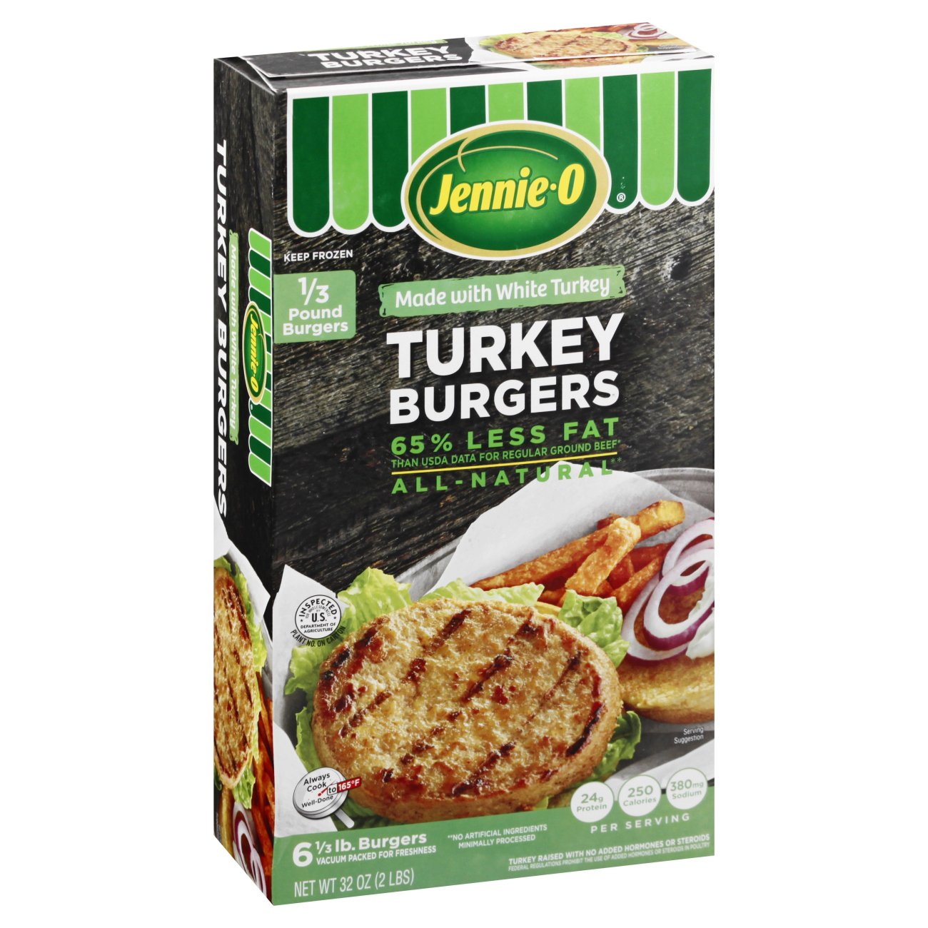 JennieO All White Meat Turkey Burgers Shop Turkey at HEB