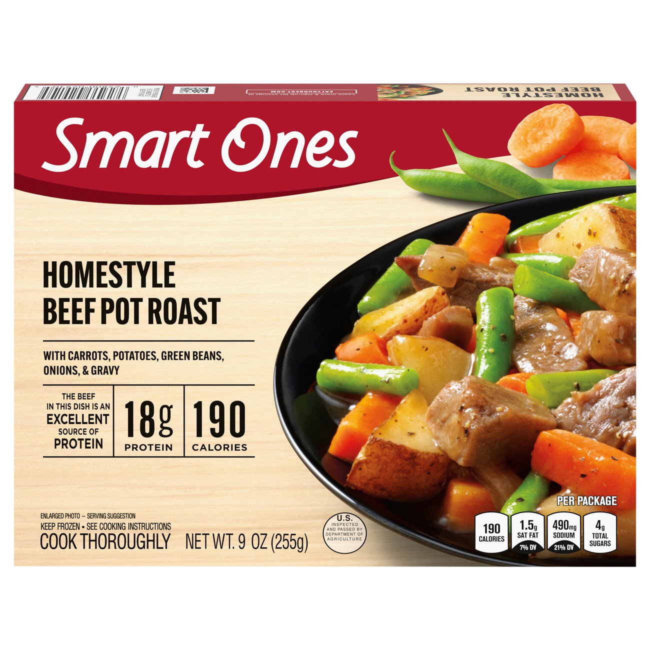 Weight Watchers Smart Ones Smart Creations Home Style Beef Pot Roast ...