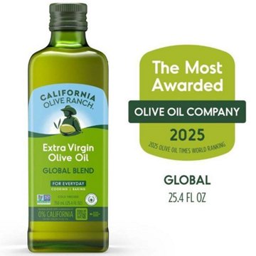California Olive Ranch Global Blend Medium Extra Virgin Olive Oil, 25.4 oz