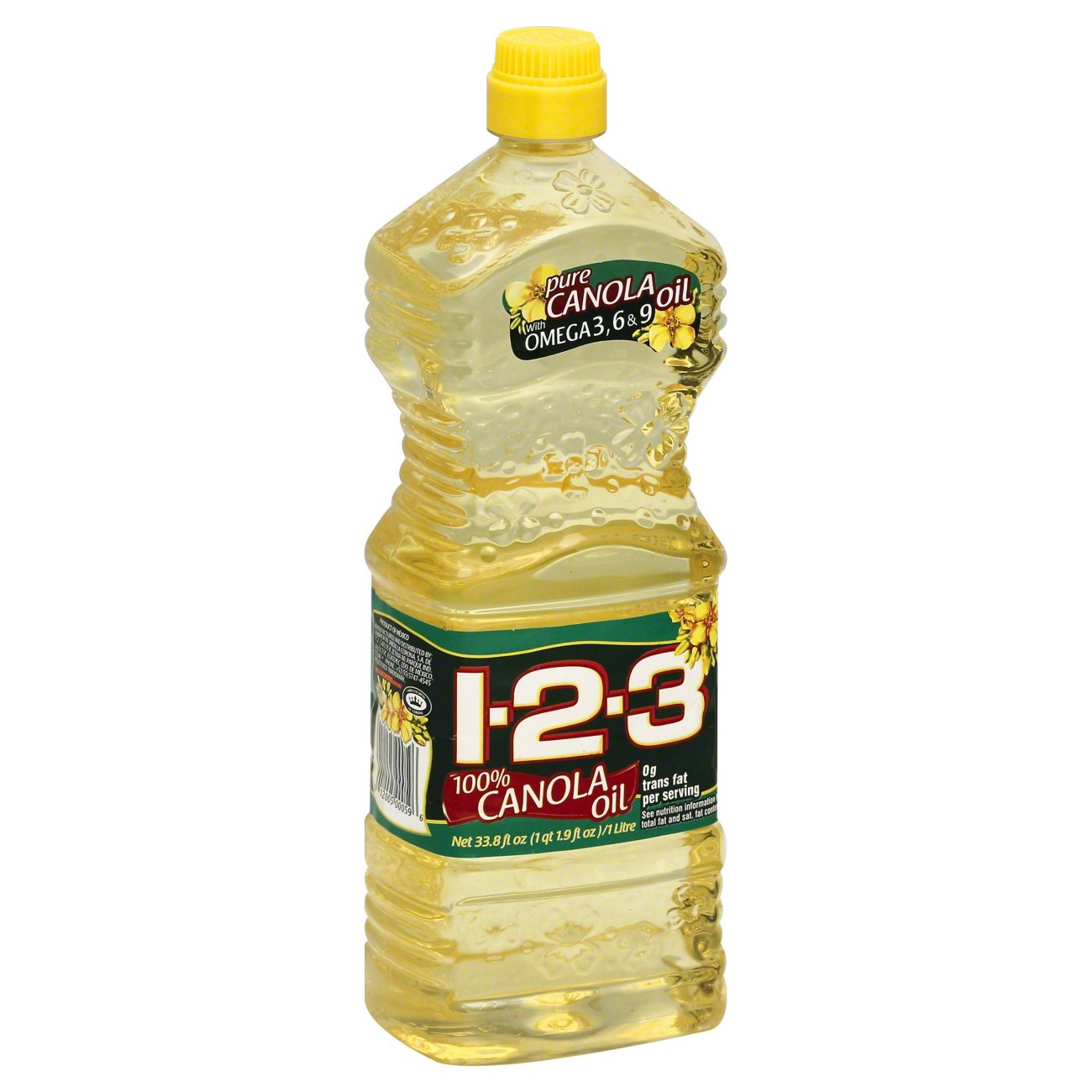 1 2 3 Pure Canola Oil With Omega 3 6 And 9 Shop Oils At H E B