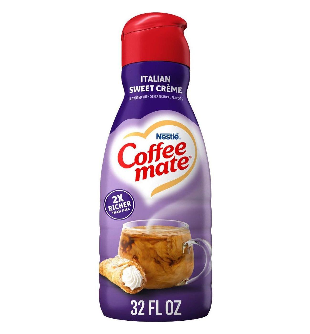 Nestle Coffee Mate Liquid Coffee Creamer - Italian Sweet Creme; image 1 of 8