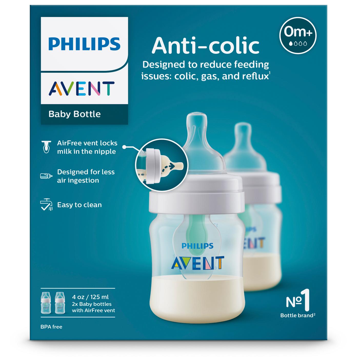 Avent Natural Feeding Classic 4 oz Bottles (0+ Months); image 1 of 5