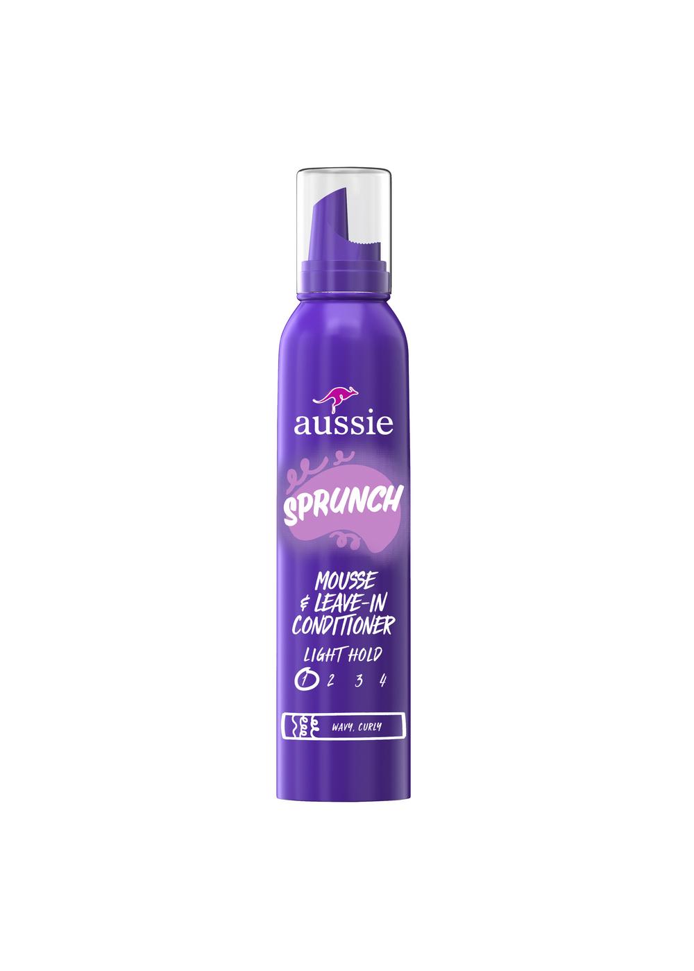 Aussie Sprunch Mousse & Leave-In Conditioner; image 1 of 11