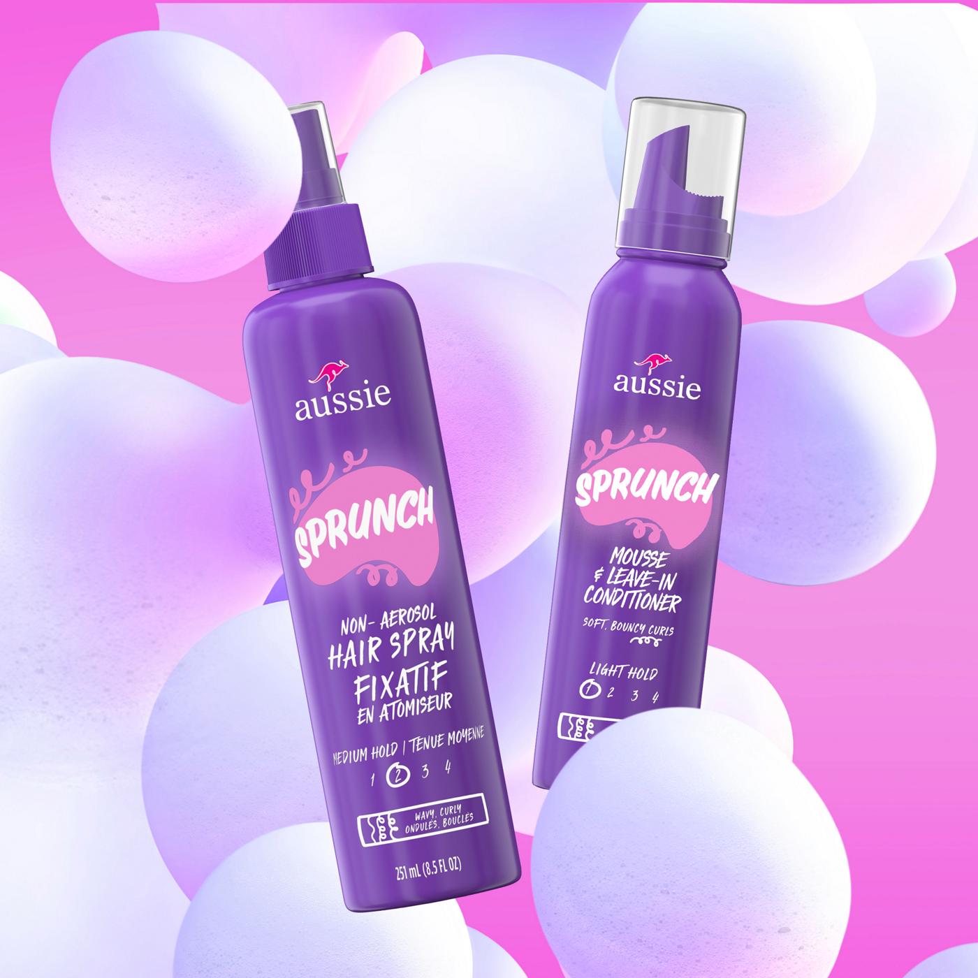 Aussie Sprunch Mousse & Leave-In Conditioner; image 8 of 10