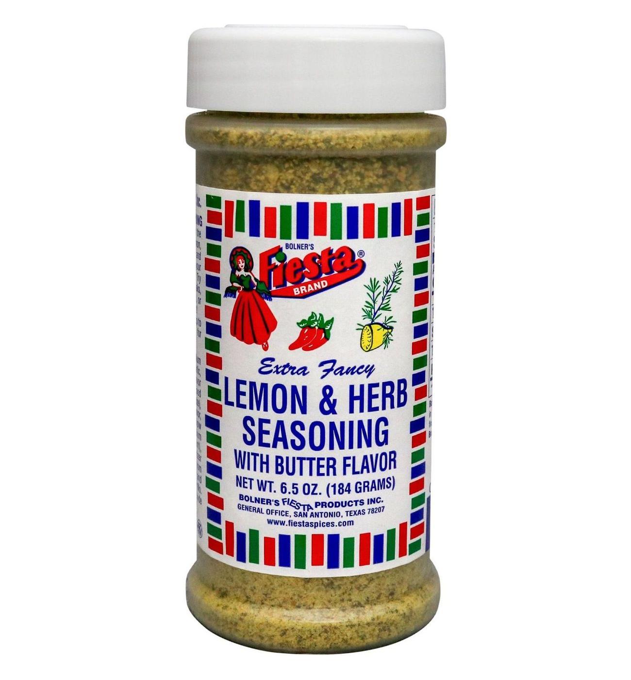 Bolner's Fiesta Lemon & Herb Seasoning with Butter Flavor Shop Spice
