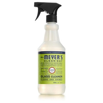 Mrs. Meyer's Clean Day Lemon Verbena Scent Glass Cleaner Spray, 24 oz