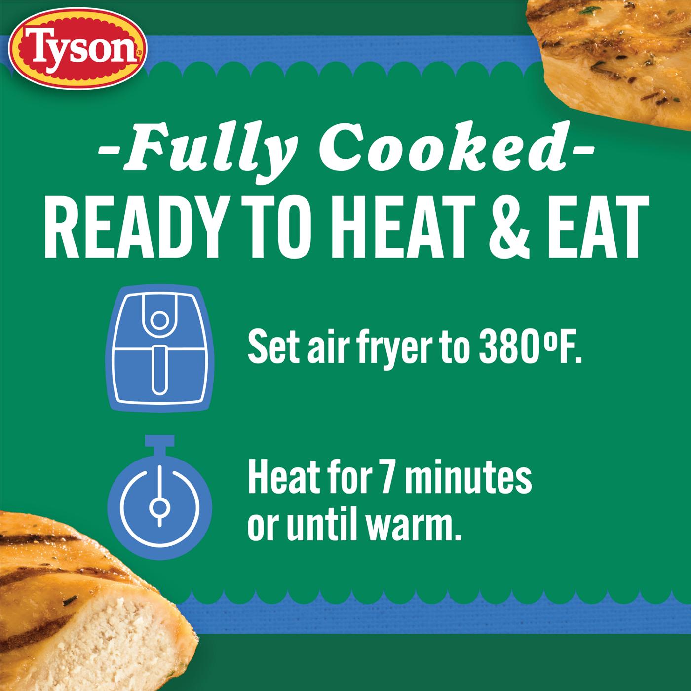 Tyson Frozen Grilled Chicken Breast Fillets; image 2 of 7