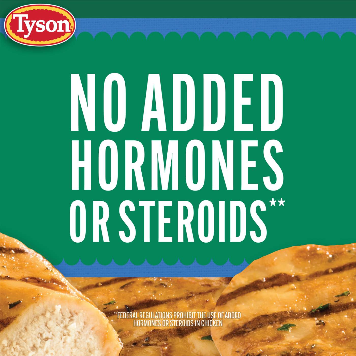 Tyson Frozen Grilled Chicken Breast Fillets; image 7 of 7