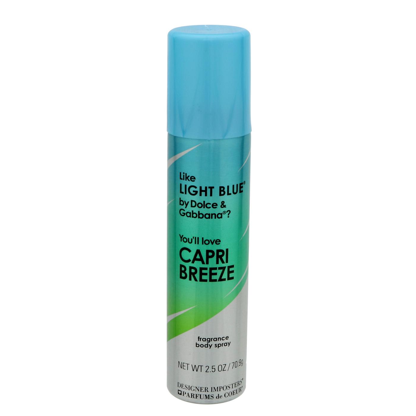 Designer Imposters Capri Breeze Deodorant Body Spray; image 1 of 2