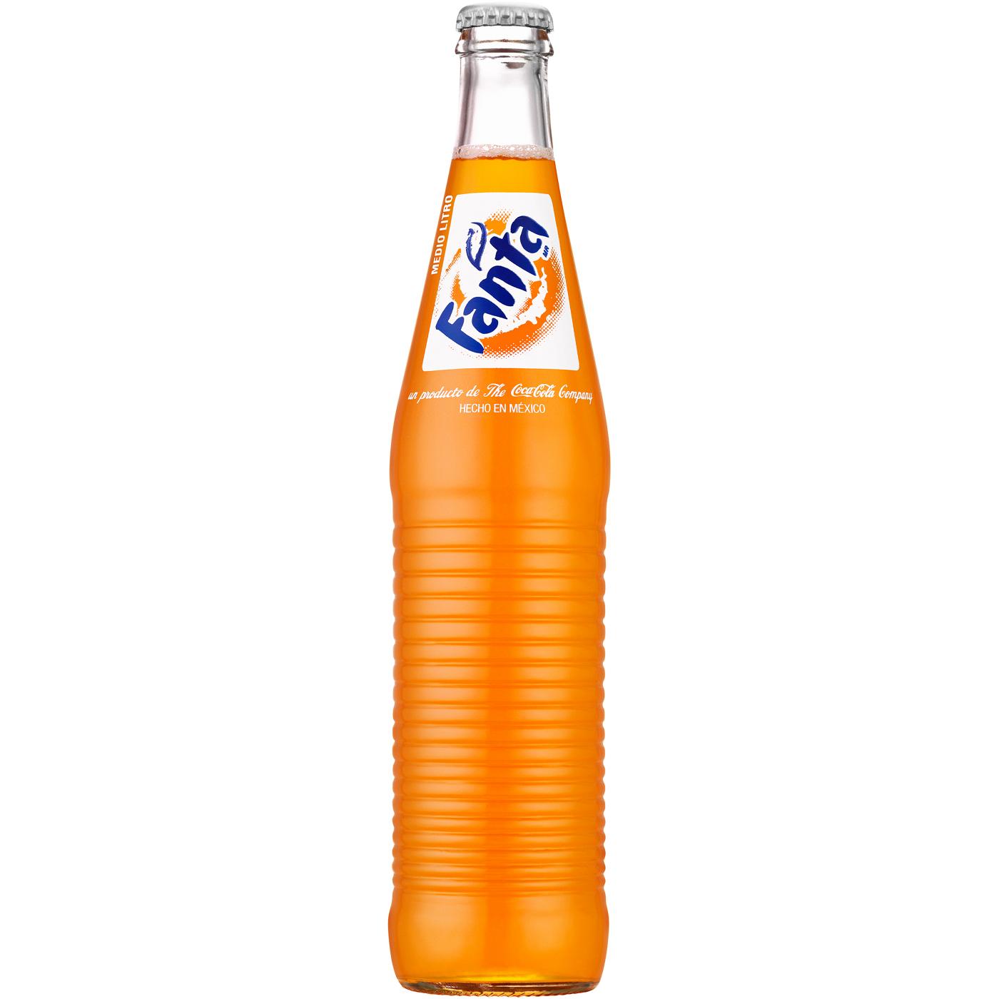 Fanta Orange de Mexico - Shop Soda at H-E-B