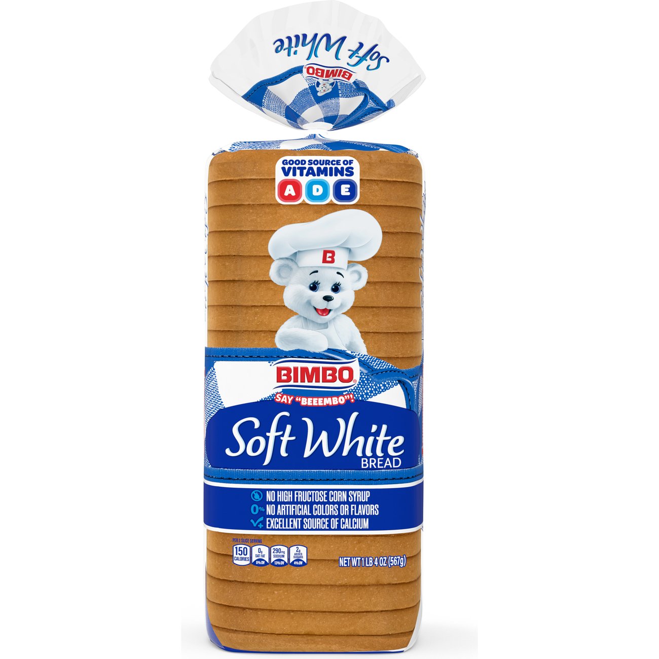 Bimbo Soft White Bread Shop Bread at HEB