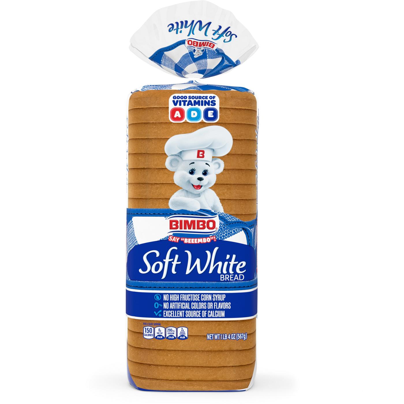 Bimbo Soft White Bread; image 1 of 4