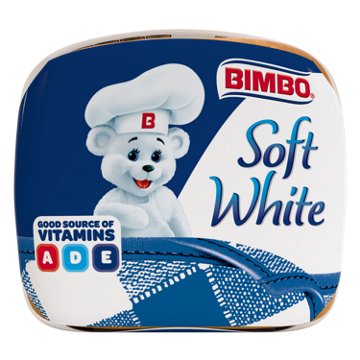Bimbo Soft White Bread, 20 oz