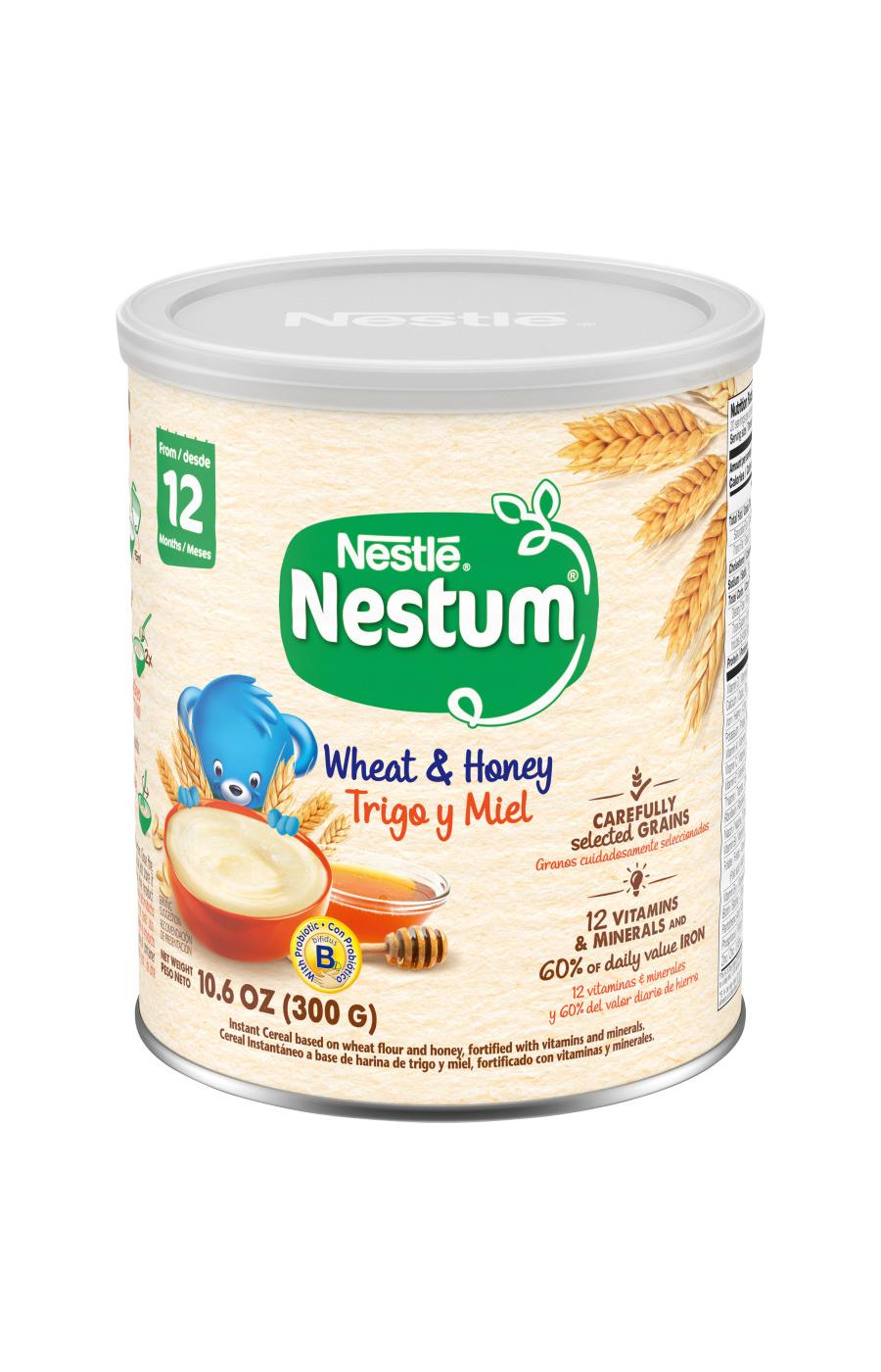 Nestle Nestum Wheat & Honey Cereal Shop Baby food at HEB