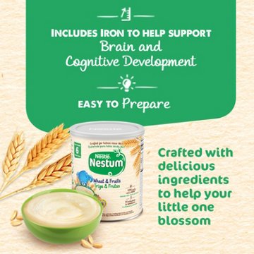 Nestle Nestum Wheat & Honey Cereal