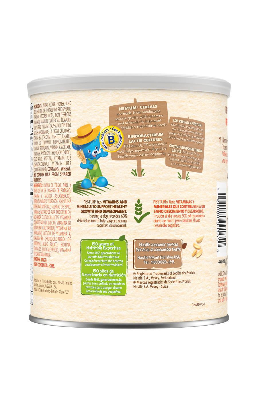 Nestle Nestum Wheat & Honey Cereal; image 5 of 7