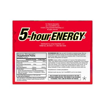 5-hour ENERGY Extra Strength Energy Shots - Berry