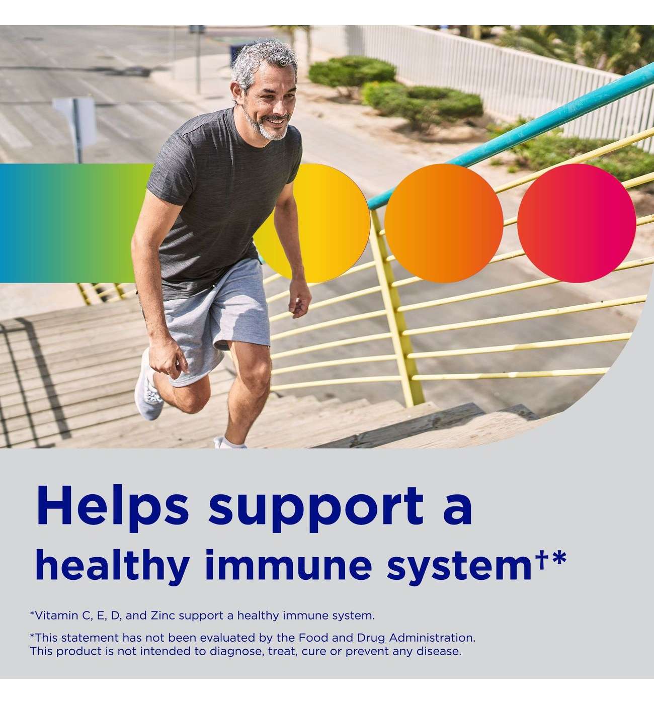 Centrum Silver Multivitamin for Men 50 Plus, Multimineral Supplement, Vitamin D3, B-Vitamins and Zinc, Gluten Free, Non-GMO Ingredients, Supports memory and cognition in older adults; image 4 of 4