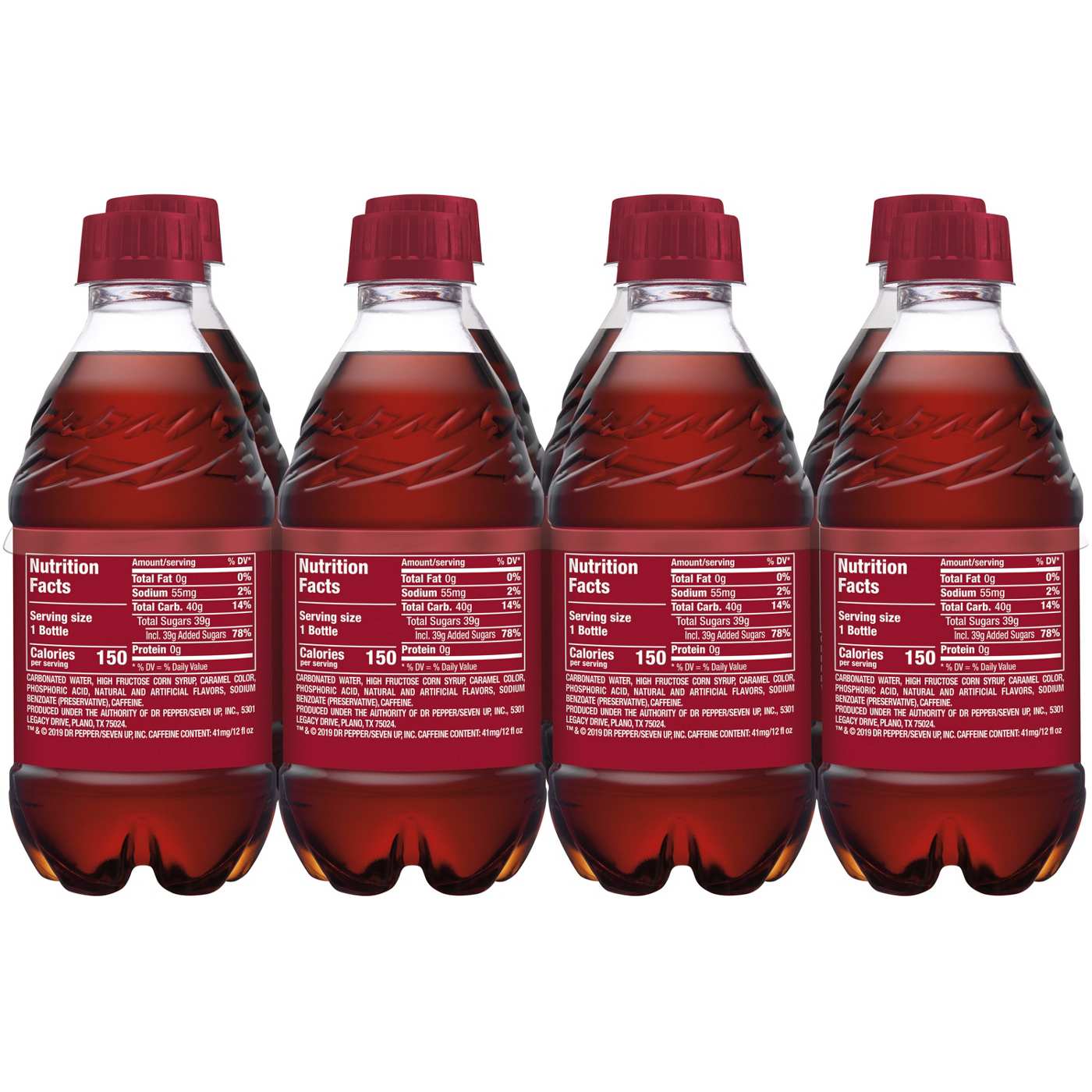 Dr Pepper Soda 12 oz Bottles; image 2 of 7