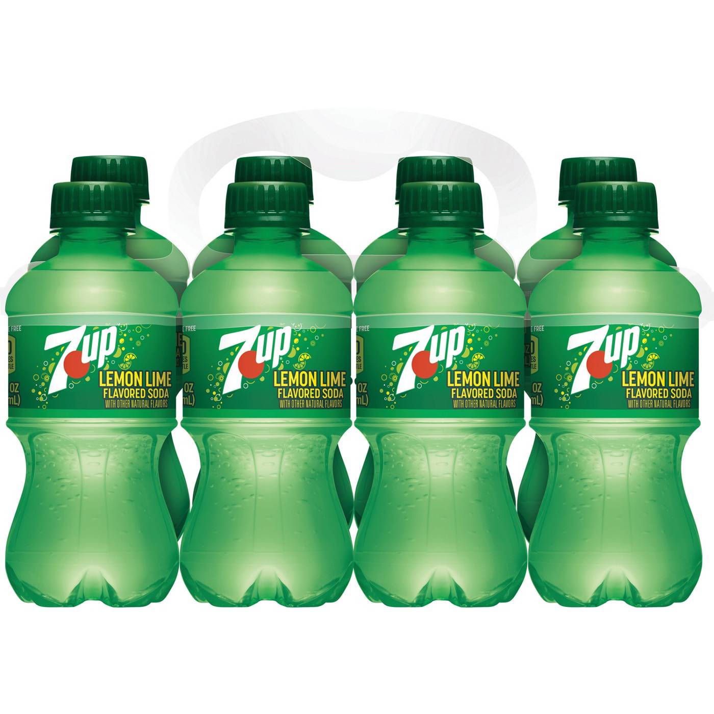 7UP Lemon Lime Soda 8 pk Bottles; image 5 of 5