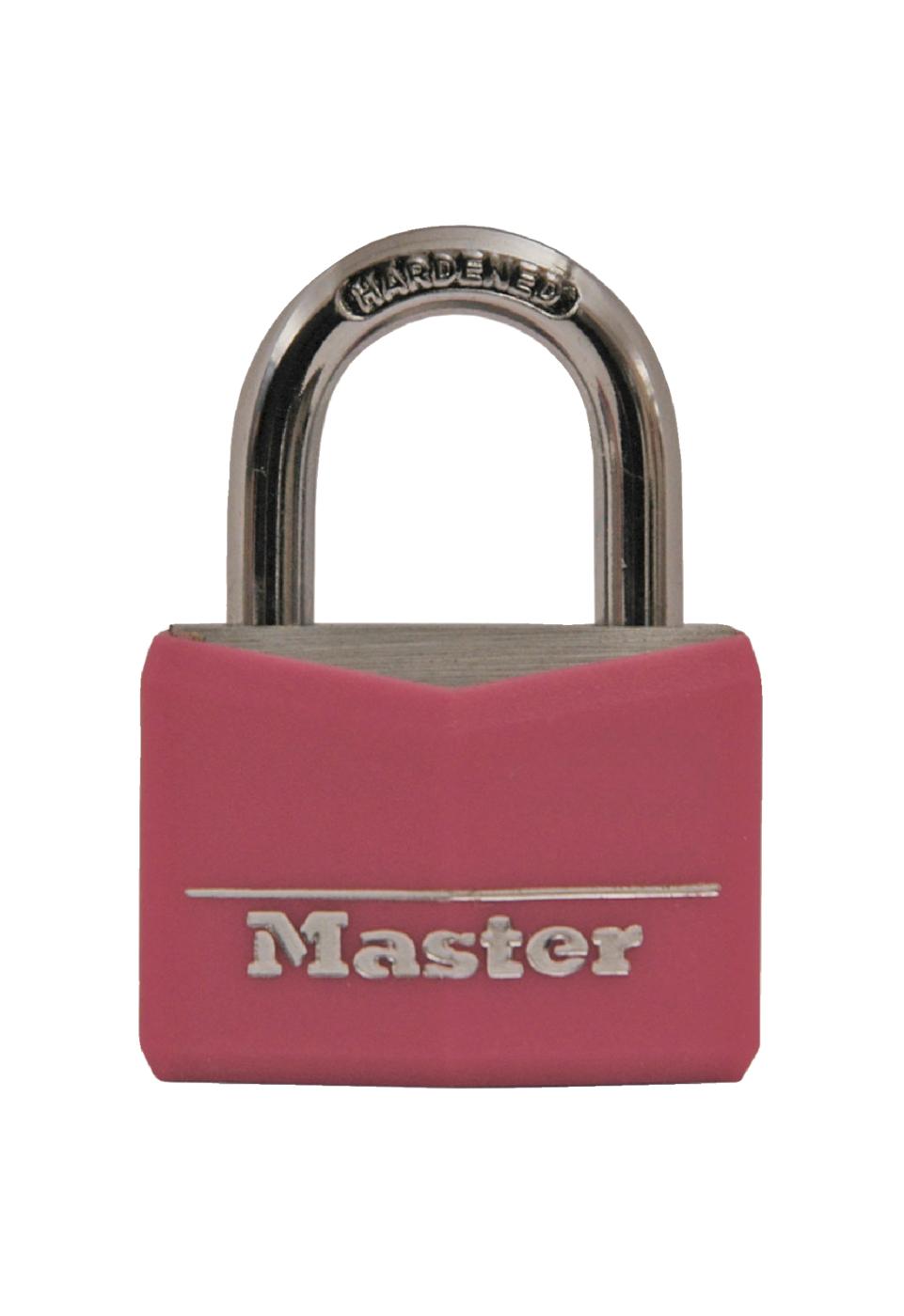 Master Lock 146D Solid Body Padlock - Pink; image 2 of 2