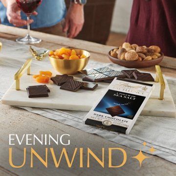 Lindt Excellence A Touch of Sea Salt Dark Chocolate Bar
