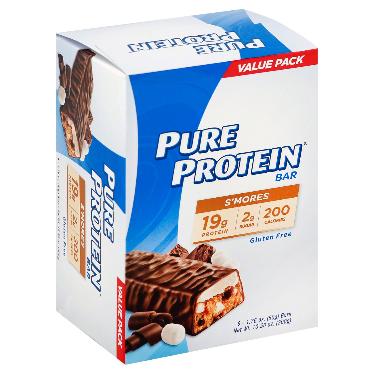 Pure Protein S'mores Protein Bars Value Pack - Shop Granola & Snack ...