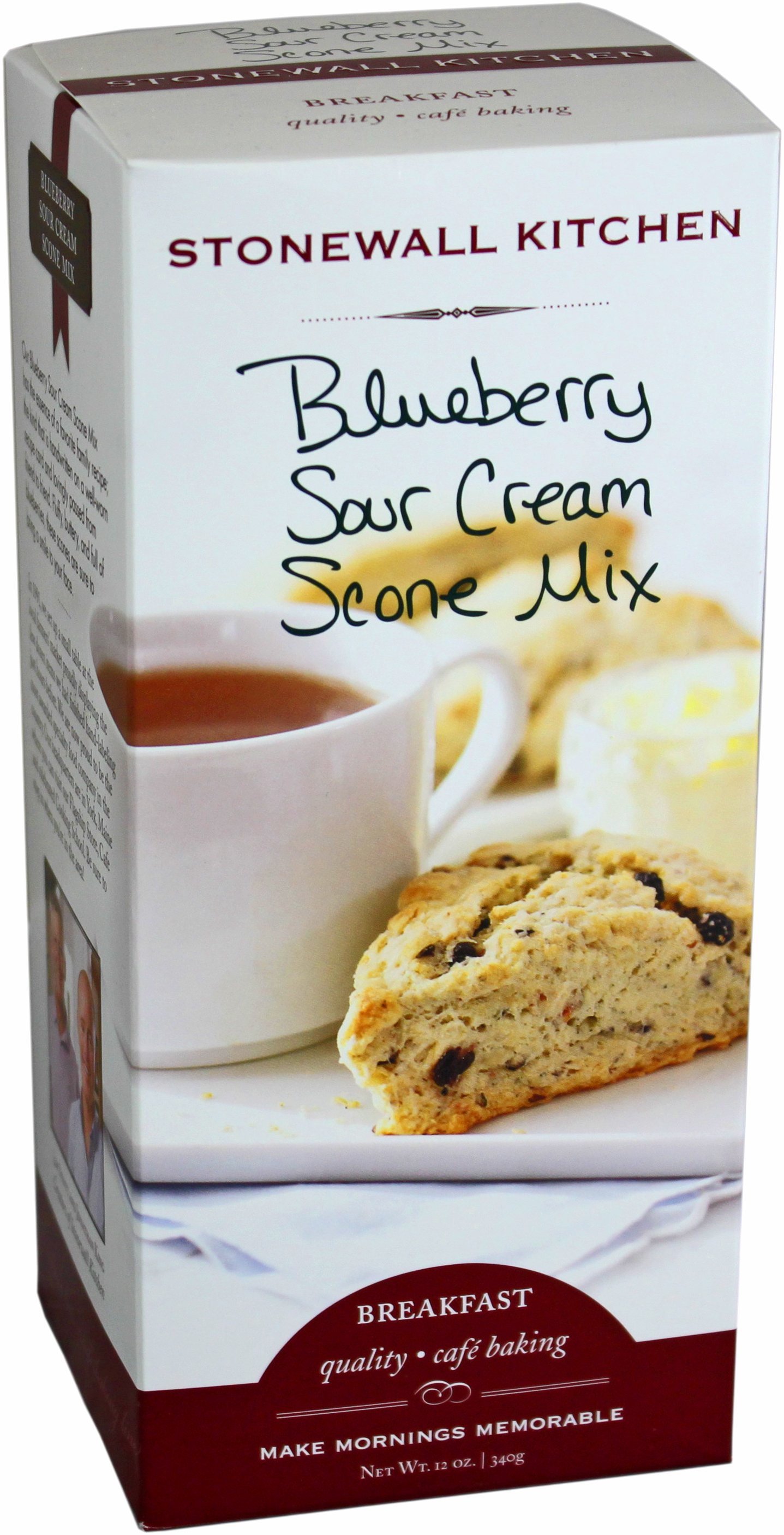 Stonewall Kitchen Blueberry Sour Cream Scone Mix - Shop Baking Mixes at ...